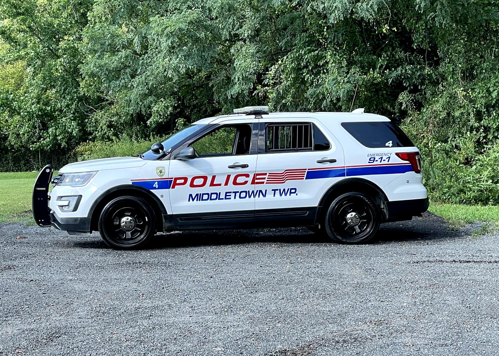 Middletown Township Police patrol vehicle